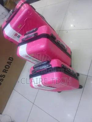 Fribe Luxury Hot Pink Suitcase – Modern Travel Luggage With Wheels