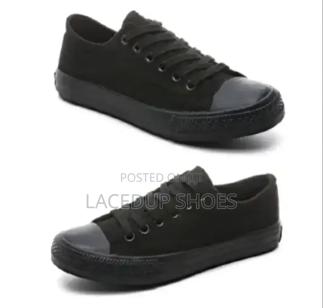 All Black Converse Shoes