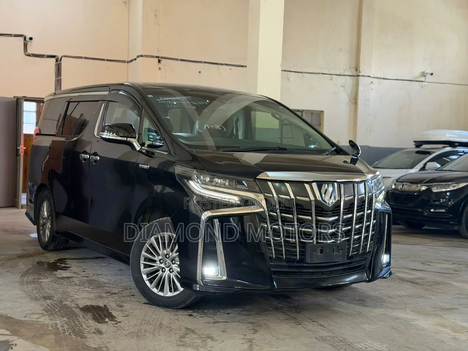 Toyota Alphard 2019 Matt Black