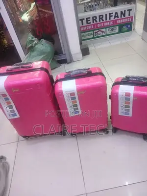 Fribe Hot Pink Suitcase With Spinner Wheels – Travel in Comfort