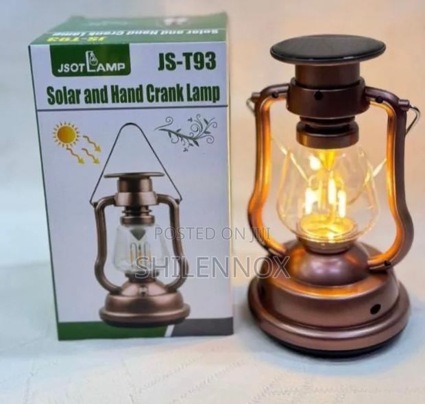 Solar Lamp And Hand Crant