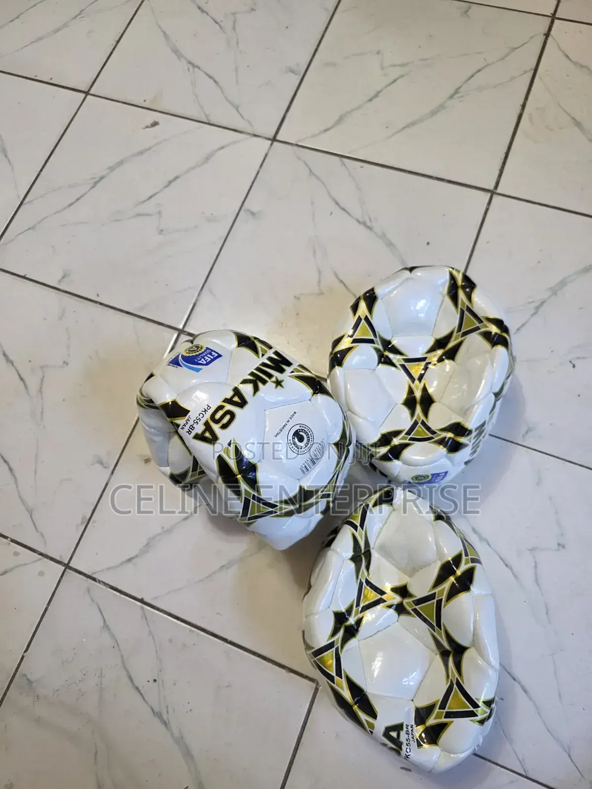 Hand Stitched Mikasa Football