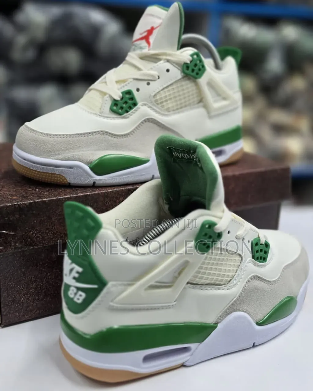 Air Jordan 4 Pine Green Sneakers