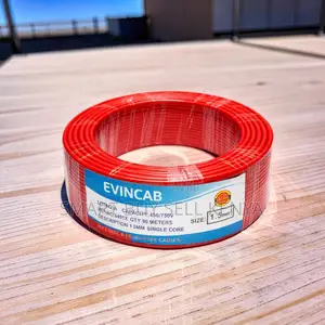 Evin 1.5mm Red Single Core Easy Installation Electrical Wiring Cable
