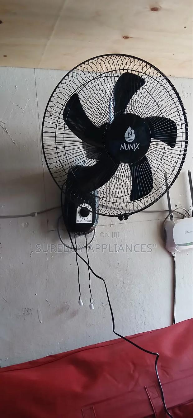 Nunix 16” Oscillating Wall Fan – Quiet - main view