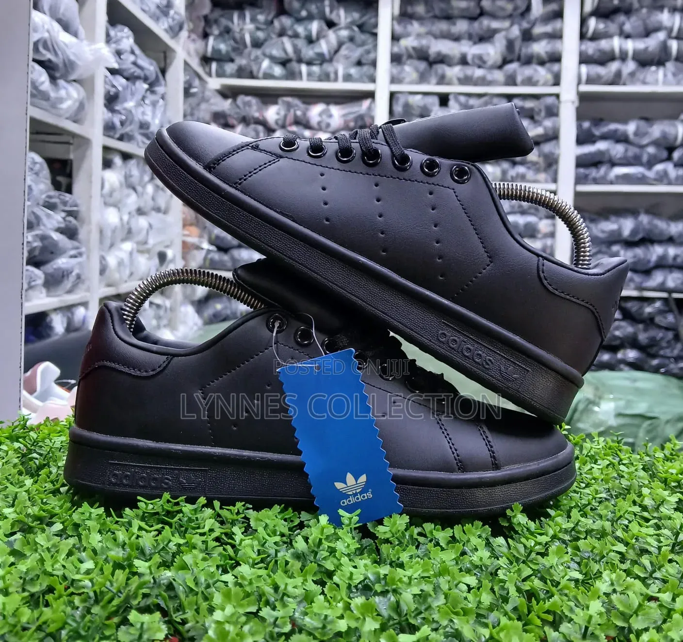 Adidas Stan Smith Black Sneakers