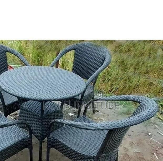 Dining Set; Kanerl Two Seaters Dining Sets Made From Rattan - thumbnail 2
