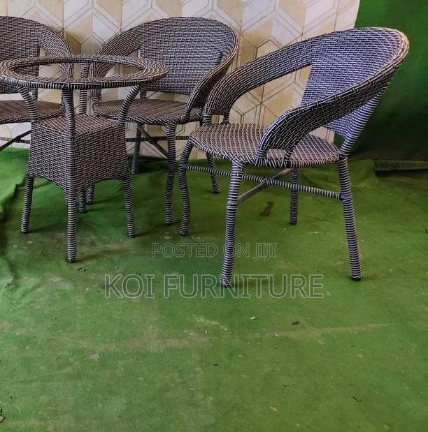 Dining Set; Kanerl Two Seaters Dining Sets Made From Rattan - thumbnail 4