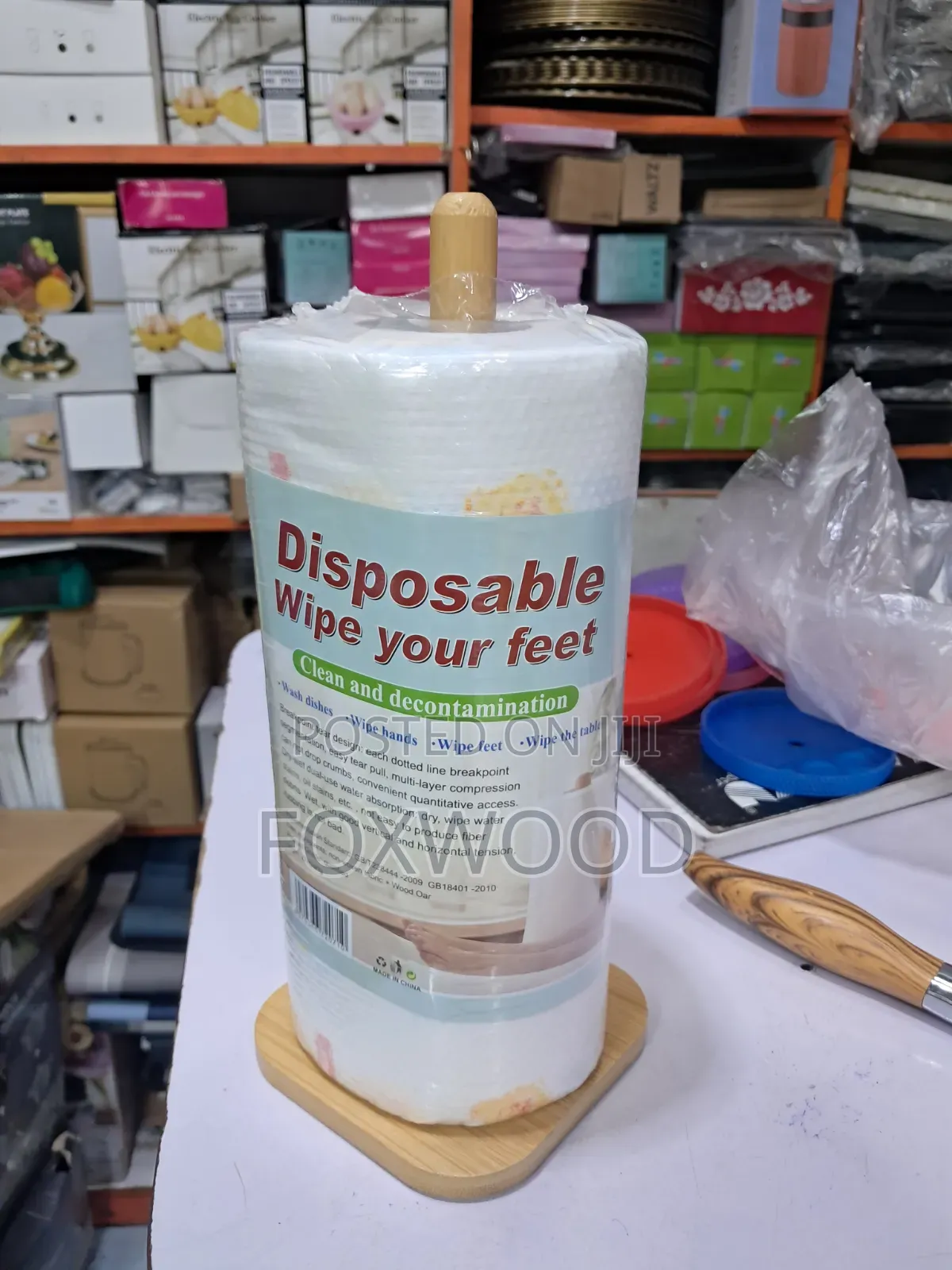 Disposable Wipe for Hands, Dishes, Feet Etc