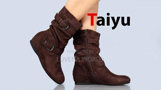 Suede Ankle Boots - thumbnail 2