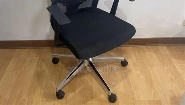 Office Chairs; Kereese Ergonomic Black Style Adjustable Office Chairs - thumbnail 3