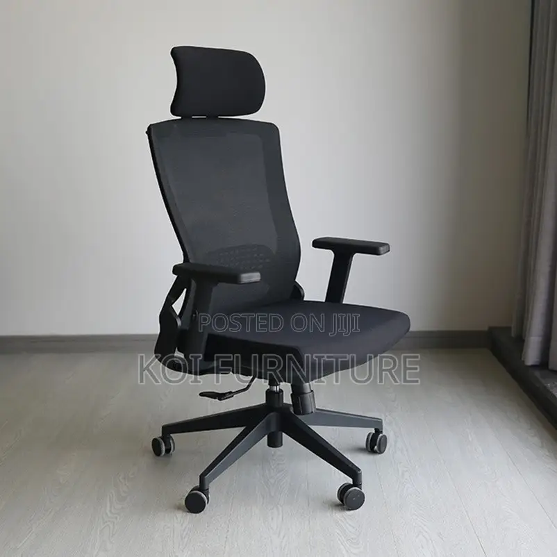 Office Chairs; Kereese Ergonomic Black Style Adjustable Office Chairs