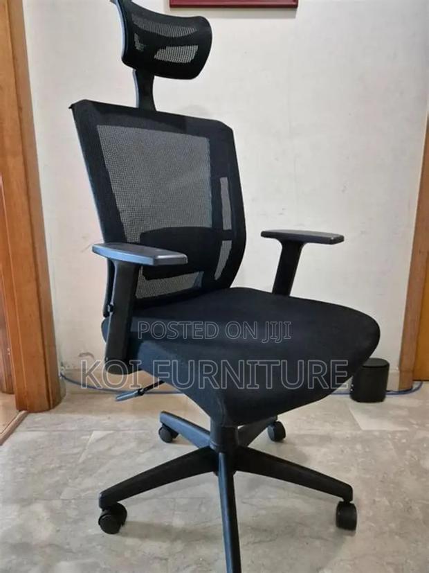 Office Chairs; Kereese Ergonomic Black Style Adjustable Office Chairs - thumbnail 9