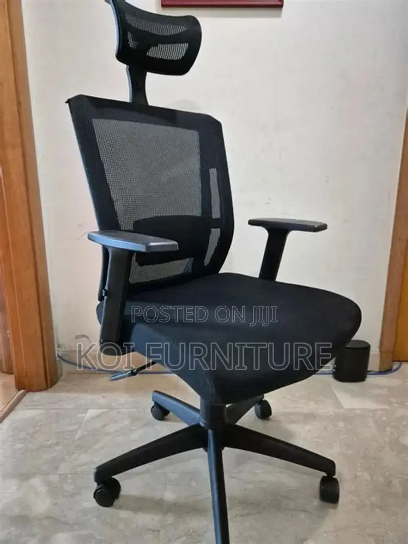 Office Chairs; Kereese Ergonomic Black Style Adjustable Office Chairs