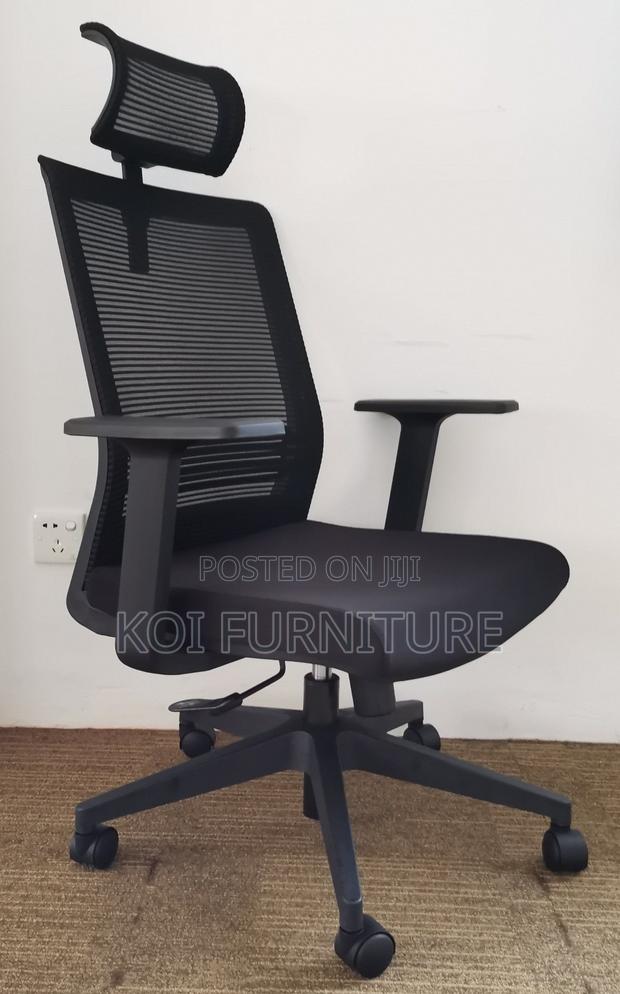 Office Chairs; Kereese Ergonomic Black Style Adjustable Office Chairs - thumbnail 10