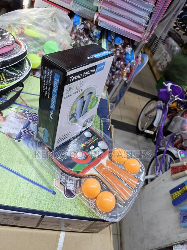 Table Tennis Complete Set Net, Ball, Racket - thumbnail 2