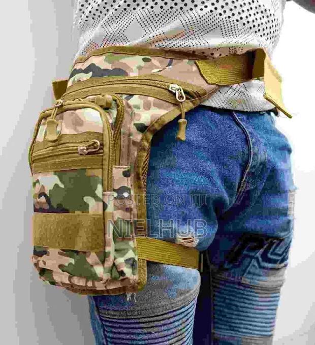 Tactical Outdoor Drop Leg Thigh Bag - Multi Pocket Waist Pack