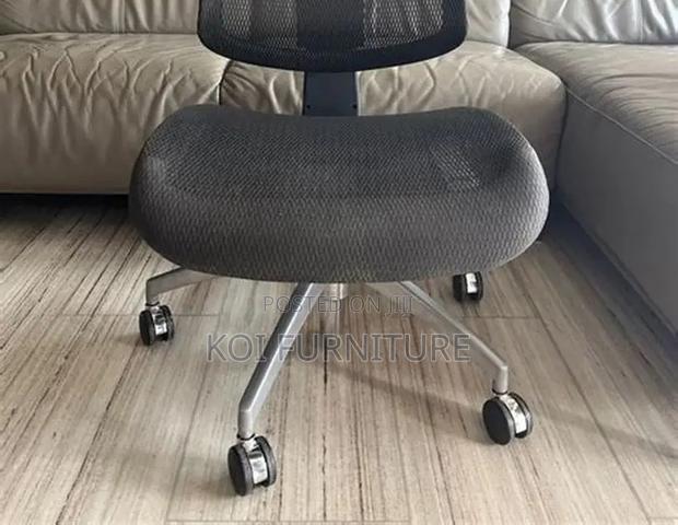 Office Chairs; Orthopedic Office Seat With Adjustable Armrest Height - thumbnail 3