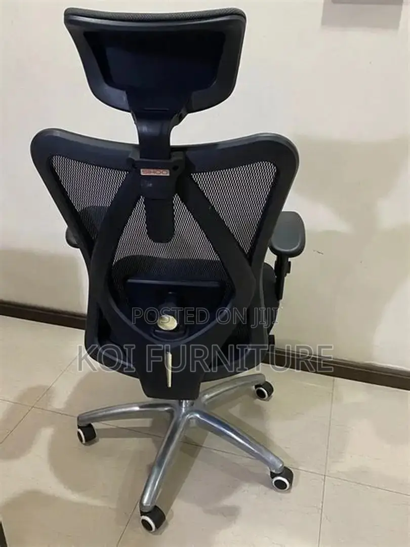 Office Chairs; Orthopedic Office Seat With Adjustable Armrest Height
