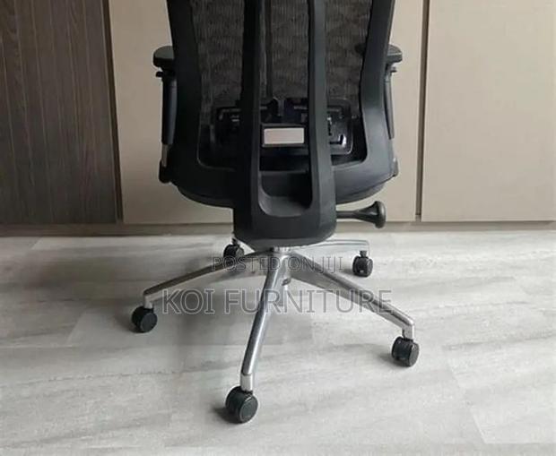 Office Chairs; Orthopedic Office Seat With Adjustable Armrest Height - thumbnail 5