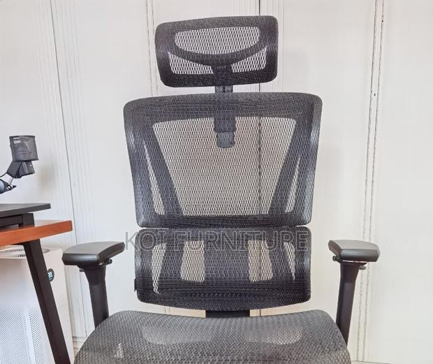 Office Chairs; Orthopedic Office Seat With Adjustable Armrest Height - thumbnail 6