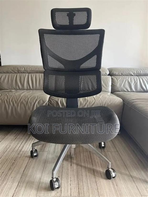 Office Chairs; Orthopedic Office Seat With Adjustable Armrest Height - thumbnail 7