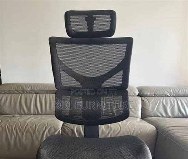Office Chairs; Orthopedic Office Seat With Adjustable Armrest Height - thumbnail 8