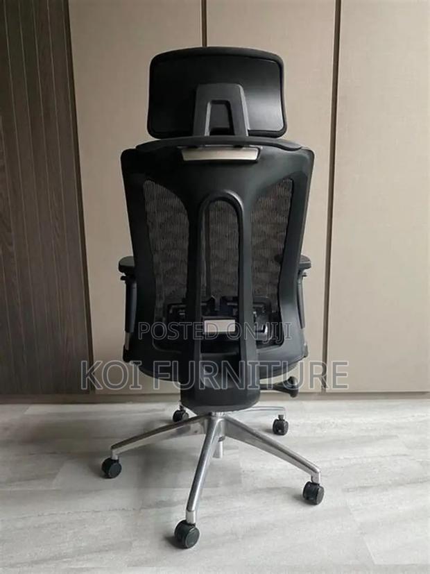 Office Chairs; Orthopedic Office Seat With Adjustable Armrest Height - thumbnail 10