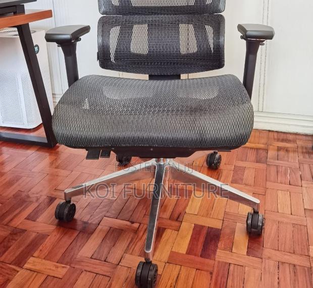 Office Chairs; Orthopedic Office Seat With Adjustable Armrest Height - thumbnail 11
