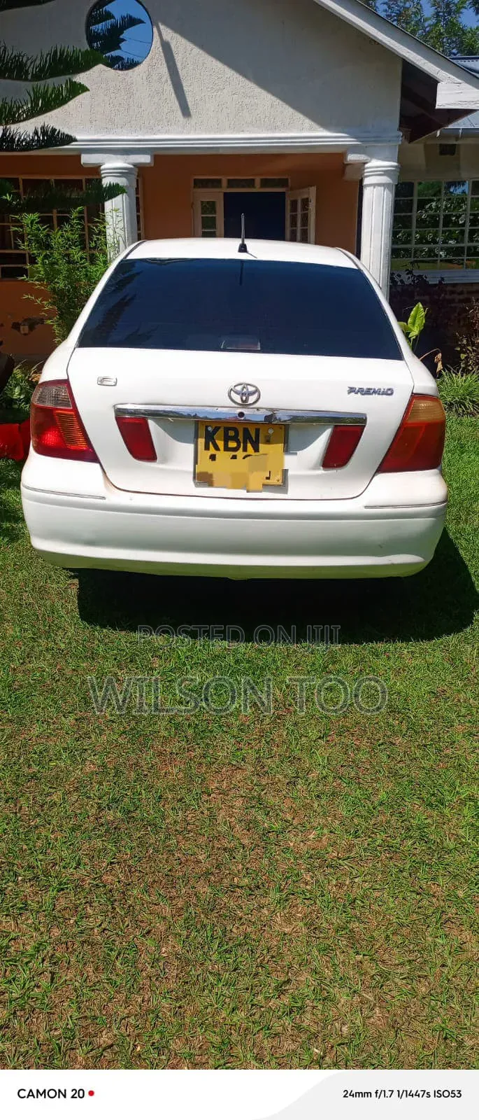Toyota Premio 2005 White