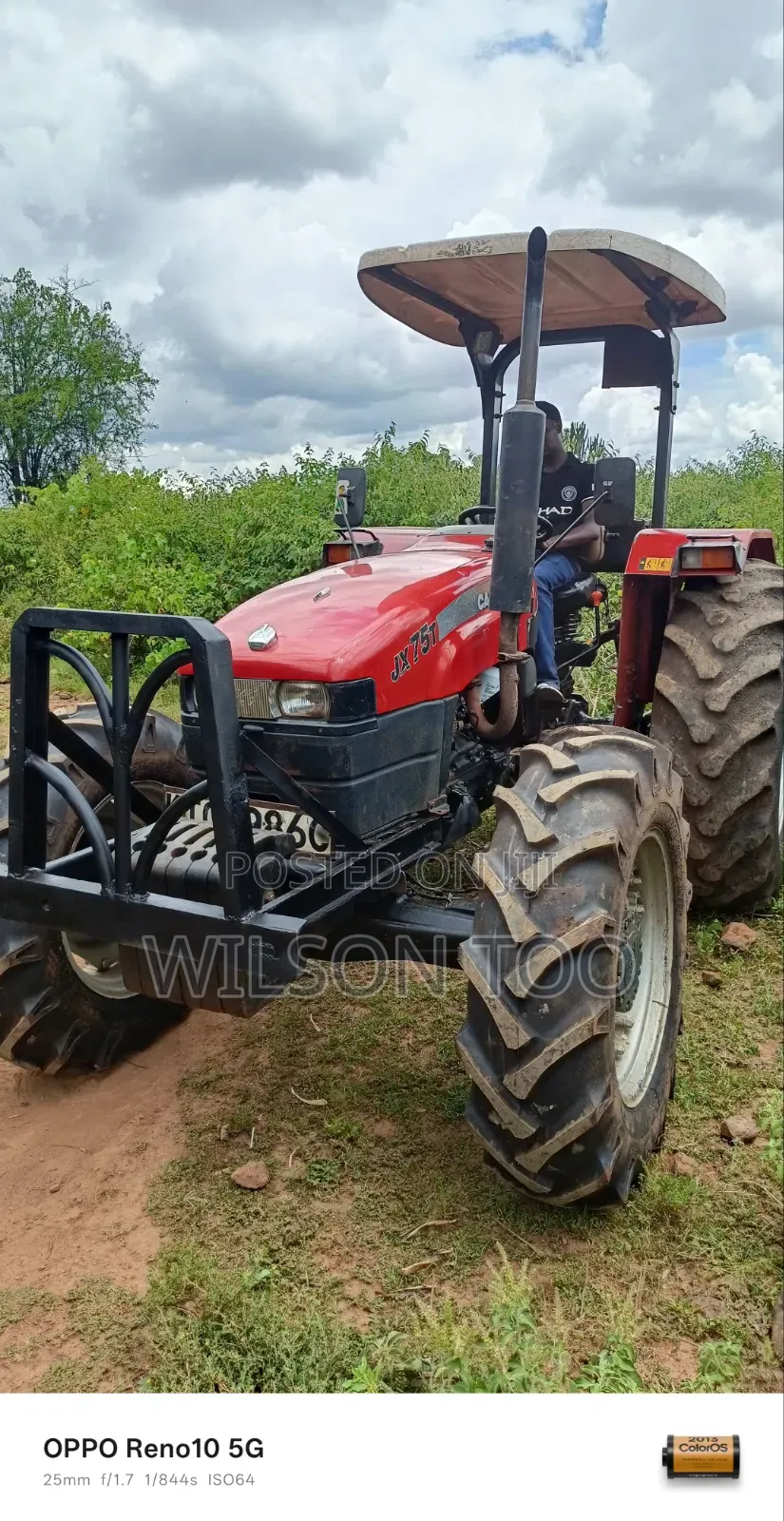 Tractor Jx75 4 Wd