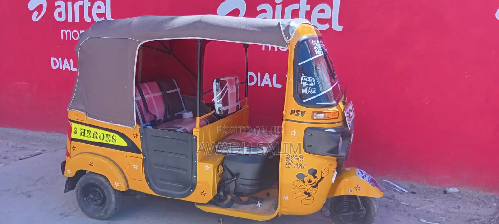 Bajaj RE 2023 Yellow