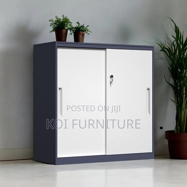 Office Cabinet; Sonique Executive Credenza File Storage Cabinet - thumbnail 7