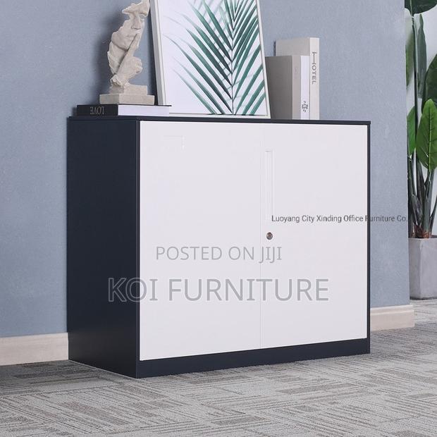 Office Cabinet; Sonique Executive Credenza File Storage Cabinet - thumbnail 11
