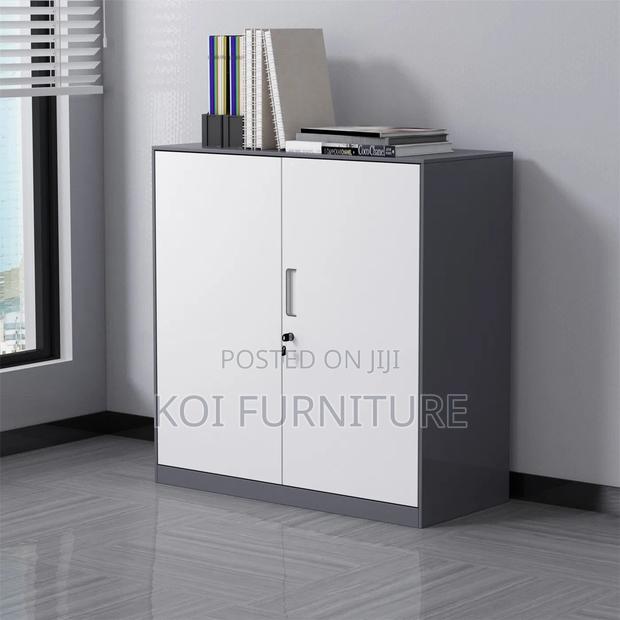 Office Cabinet; Sonique Executive Credenza File Storage Cabinet - thumbnail 12