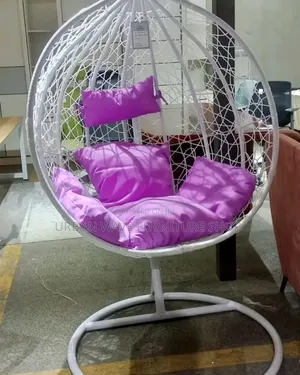 Purple  Cushion Hanging Chair