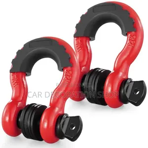 Trailer Shackle With Pulley System Designed for Heavy Vehicle Recovery