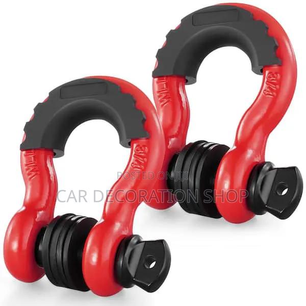 Trailer Shackle With Pulley System Designed for Heavy Vehicle Recovery