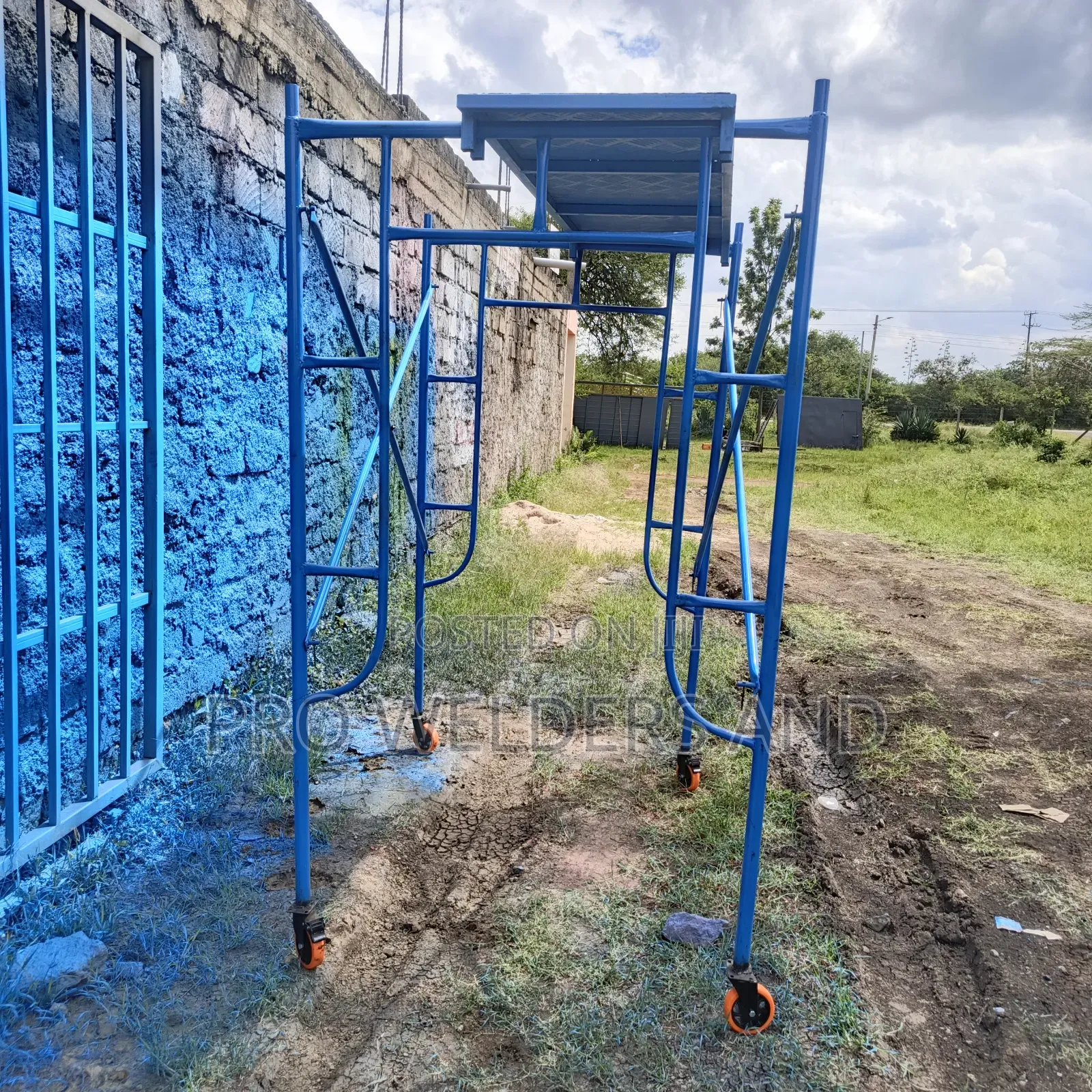 Strong Metal Scaffolding Frames Walk Boards for Sale