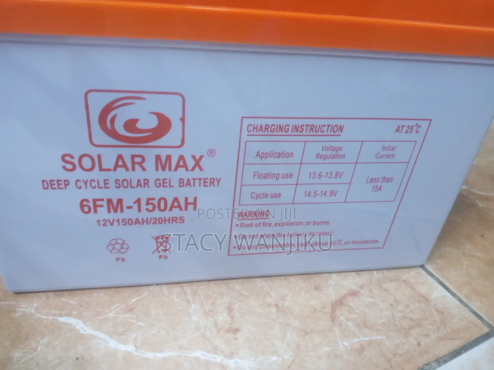 Best of Solarmax Battery