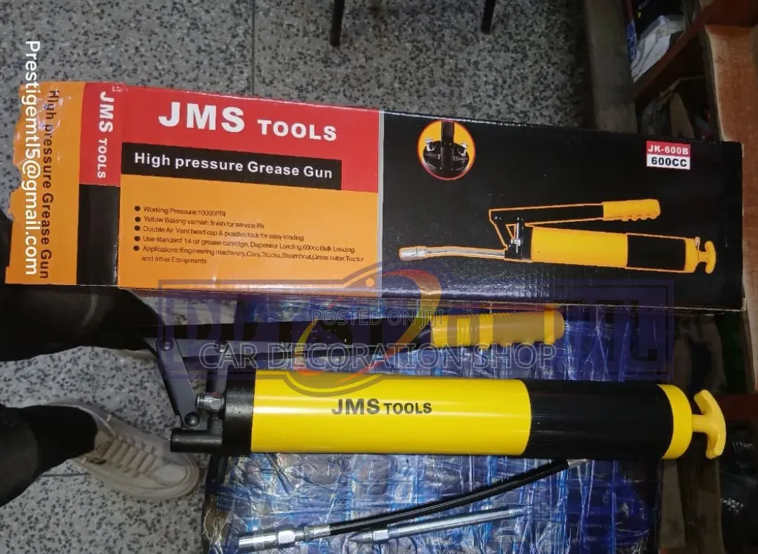 Industrial Use Hand Manually Operated 600cc High Pressure Grease Gun