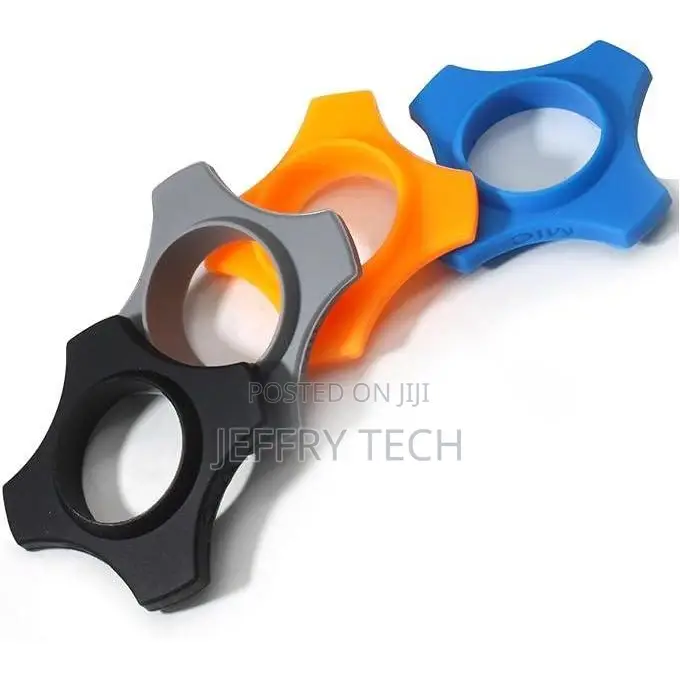 4 Pack Silicone Microphone Protection Rings - Anti-Rolling, Black