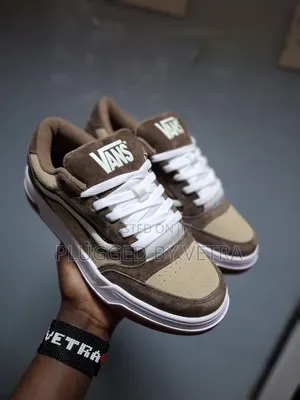 Vans-Hylane Sneakers In"Brown Colorway/Suede and Synthetic Uppers".