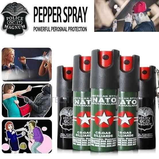 Nato Selfdefense Spray With Quick Release Key