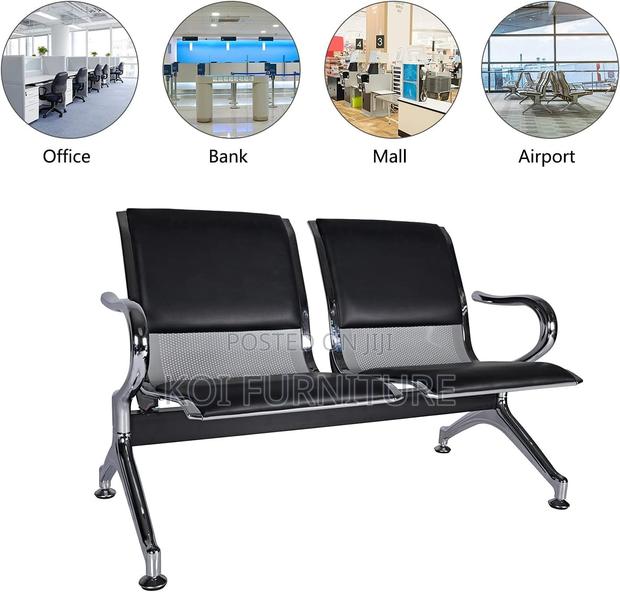 Office Benches; Heavy-Duty 2-Seater Padded Office Waiting Bench - thumbnail 10