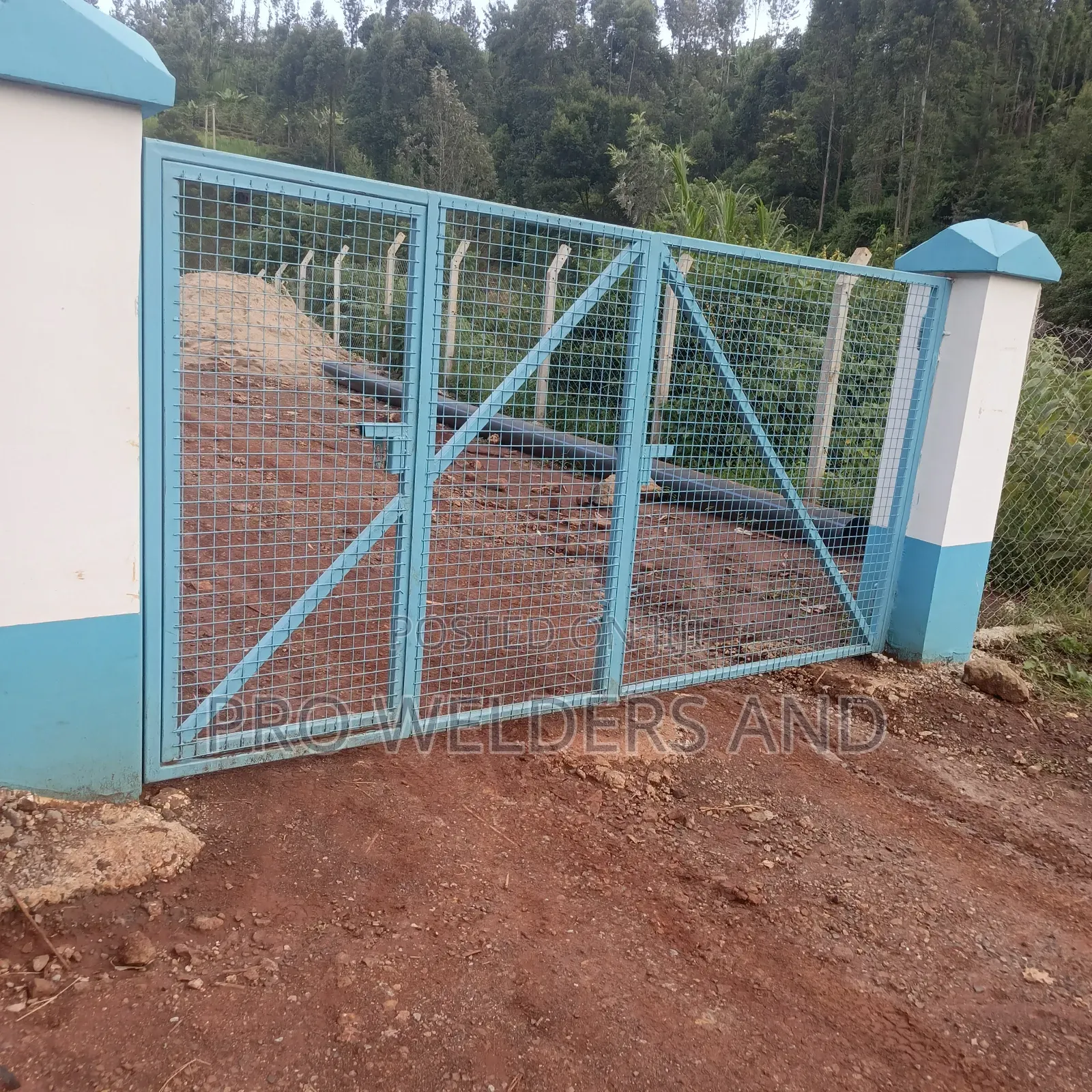Durable Metal Mesh Gates for Residential Commercial Use