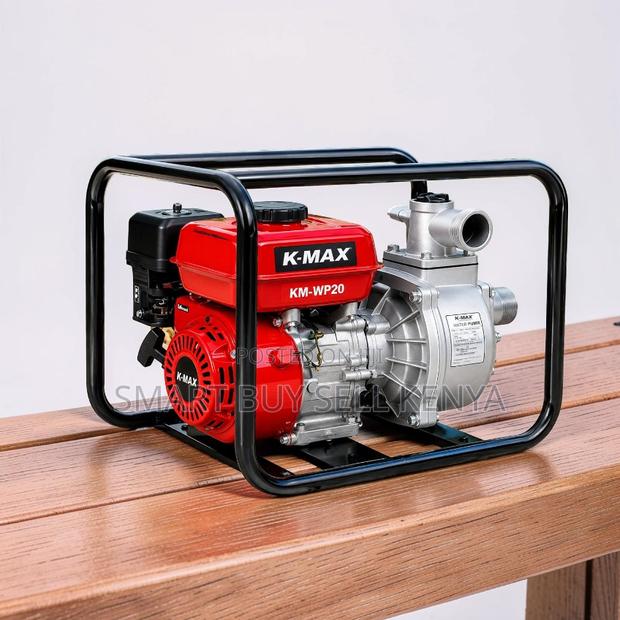 Kmax Italy 2 Inch 7hp Petrol High Capacity Easy Handling Water Pump