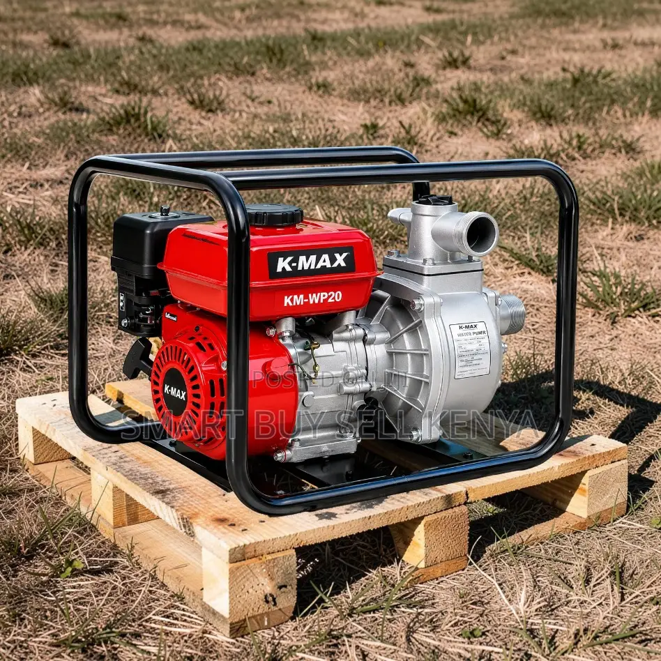 Kmax 2 Inch 7hp Petrol High Torque Efficient Operation Water Pump