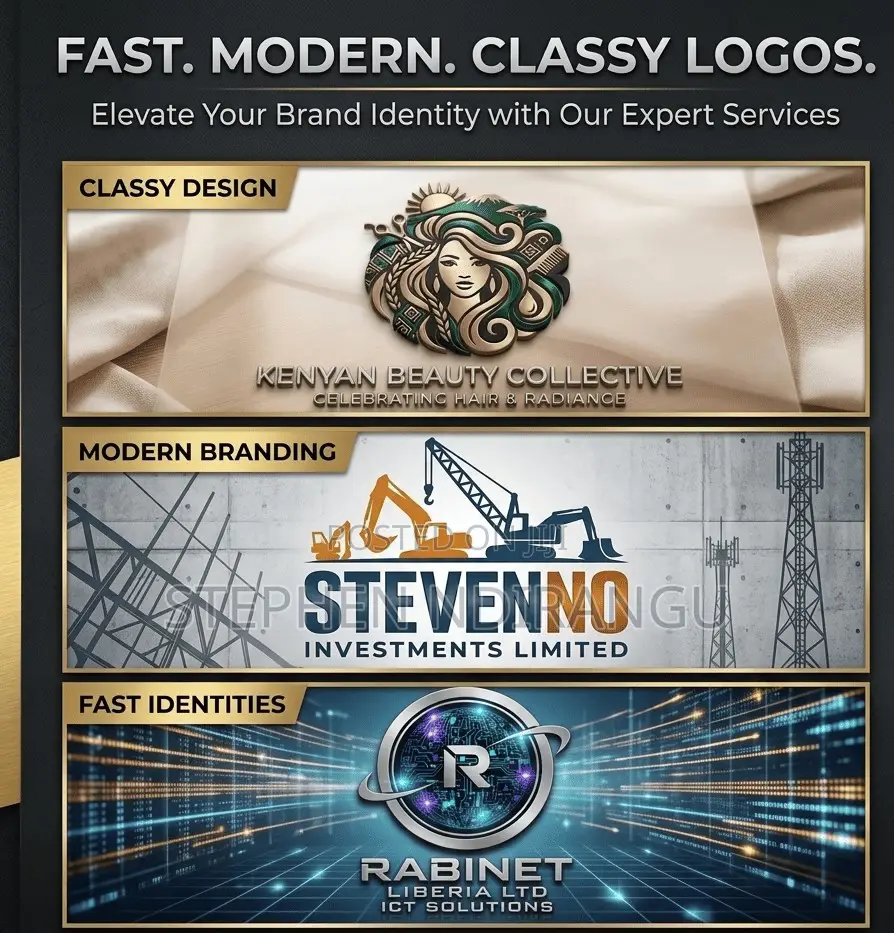 Classy Modern Logos- Fast & Cheap