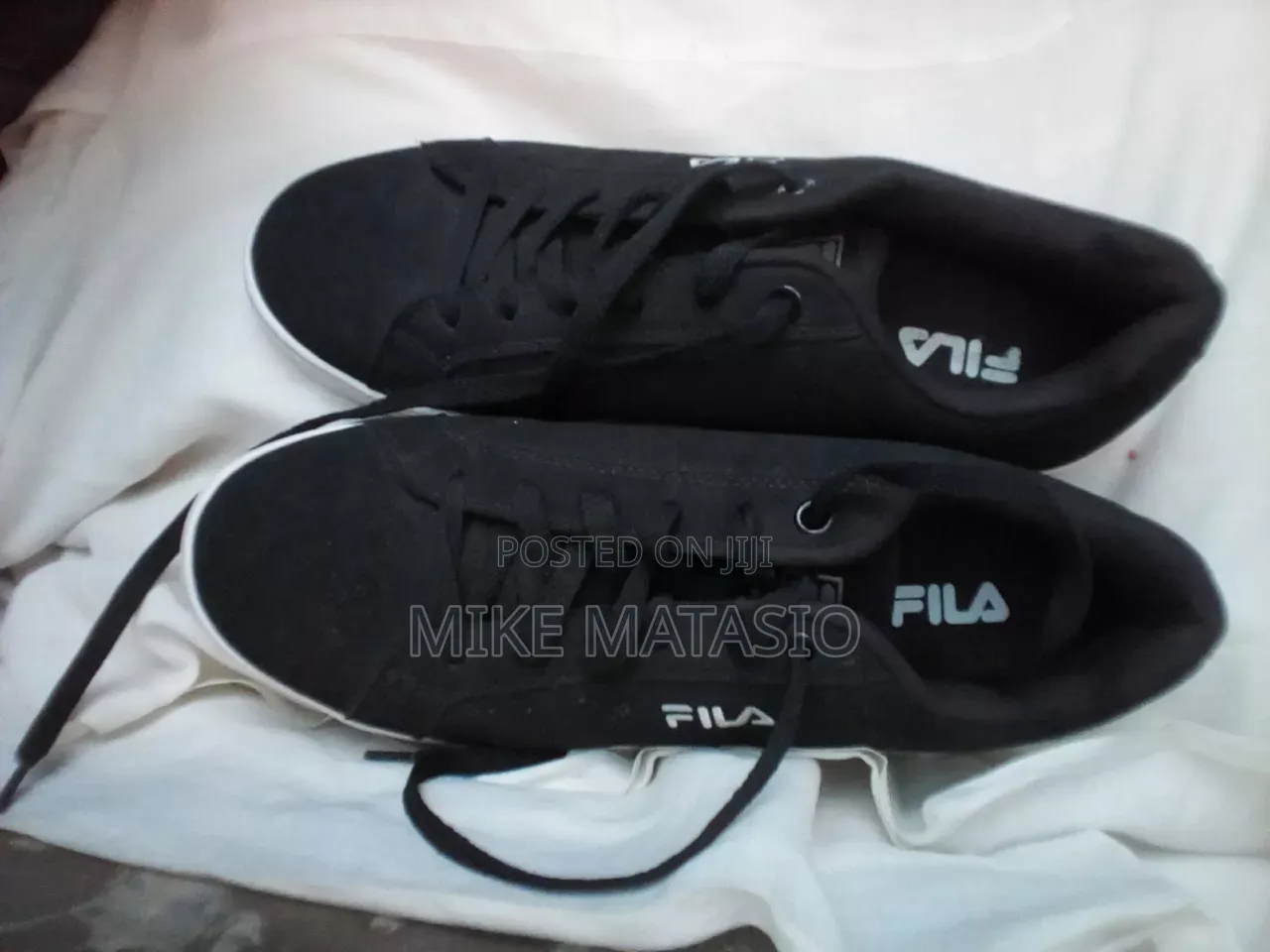 Black Fila Shoes